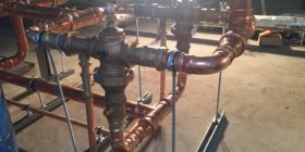 commercial pipework installation